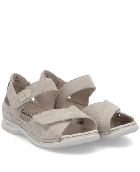 beżowe sandałki riekera