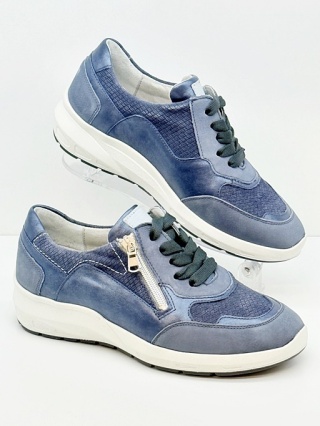 Waldlaufer damskie buty M-Tonia 831004 501 524 niebieskie, tęgość M
