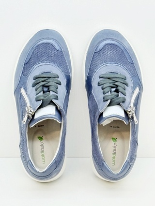 Waldlaufer damskie buty M-Tonia 831004 501 524 niebieskie, tęgość M