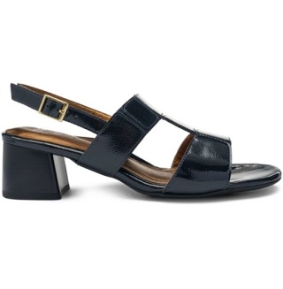 Ara Riva-S 12-27604-02H granatowe lakierowane damskie sandały, tęgość H