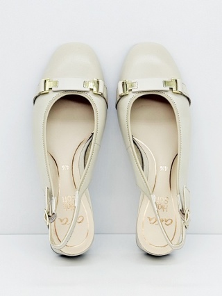 Ara damskie letnie czółenka 12-20413-08H Graz 2.0 beżowe, tęgość H, średnia szerokość