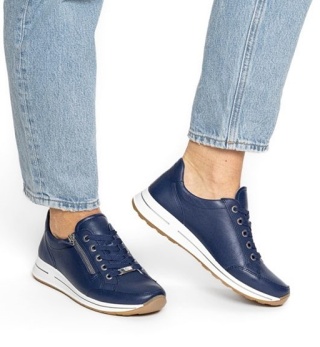 Ara sneakersy damskie Osaka 12-54801-57H niebieskie, poszerzona tęgość H