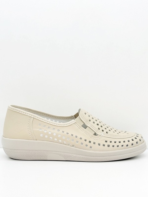 buty ażurowe skórzane