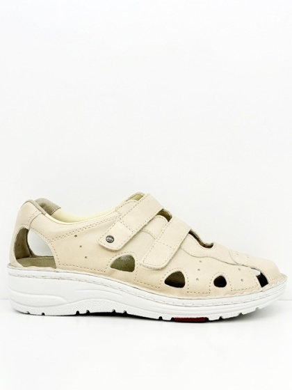 Berkemann sandały damskie Larena 03100-444 beżowe, zakres tęgości H-J-K