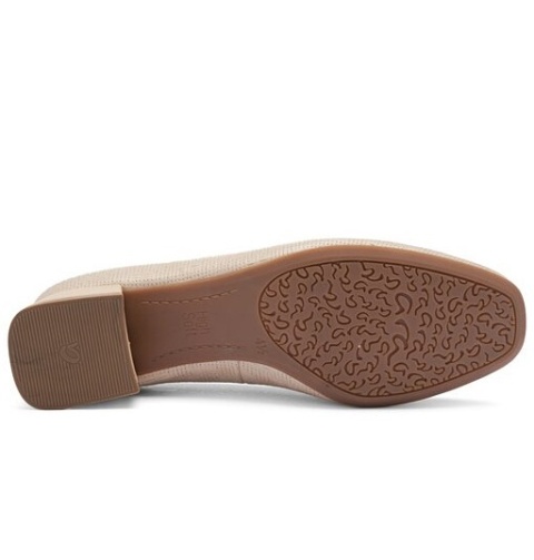 Beżowe czółenka damskie Ara GRAZ 12-20418-38H beżowe, średnia tęgość H