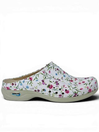 Buty Nursing Care BERLIM WG4AF33 flowers-33, tęgość H