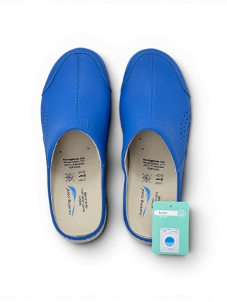 Buty damskie Nursing Care VENEZA WG3A07 azul, tęgość H