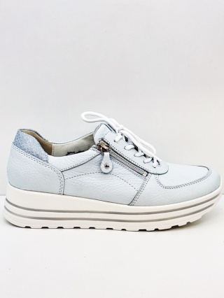 Damskie buty Waldlaufer Hirsch H-Lana 758009 206 159 błękitne, średnia tęgość H