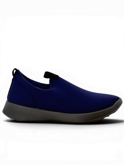 Granatowe półbuty damskie Slip On Befado 646D003 Home&Go, tęgość H
