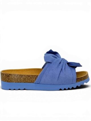Klapki Scholl Princess MF00660 1032 niebieskie, tęgość G