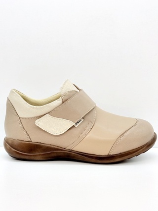 Buty Kosela Axel 1988-9007 beżowe, obuwie na opuchnięte stopy, największa tęgość W