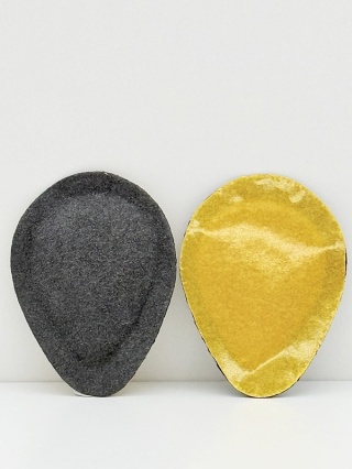 Pelota metatersalna na płaskostopie poprzeczne Berkemann 8360 szare (2 szt.)