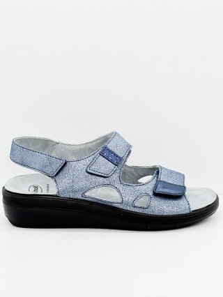 Sandały damskie Scholl Varigotti MF00864-1007 blue, tęgość G-H