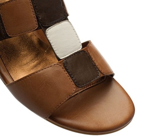 sandałki Ara brązowe