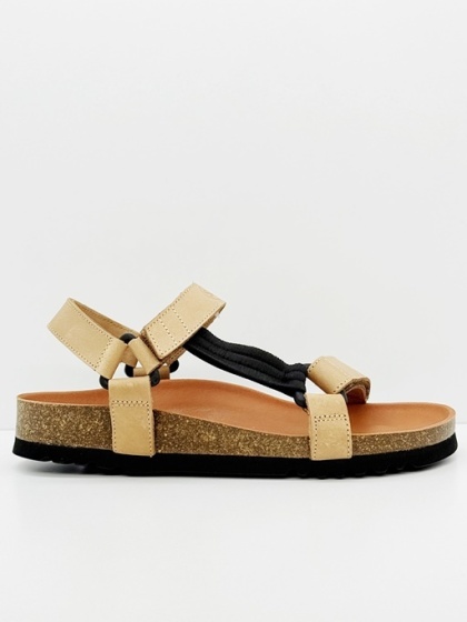 Scholl Heaven sandały brązowe MF23009, regulacja E-F-G (stopy normalne i wąskie)