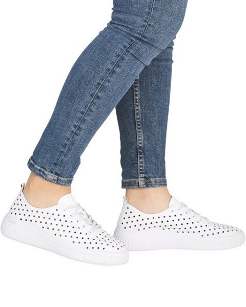 skórzane sneakersy damskie