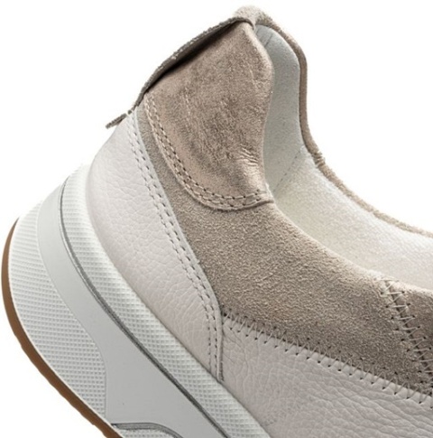 piękne skórzane sneakersy Ara