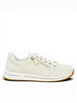 Ara sneakersy damskie OSAKA 2.0 beżowe 12-24801-97H cream, poszerzona tęgość H