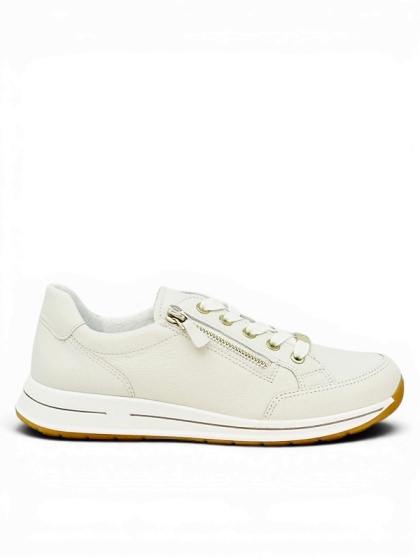 Ara sneakersy damskie OSAKA 2.0 beżowe 12-24801-97H cream, poszerzona tęgość H