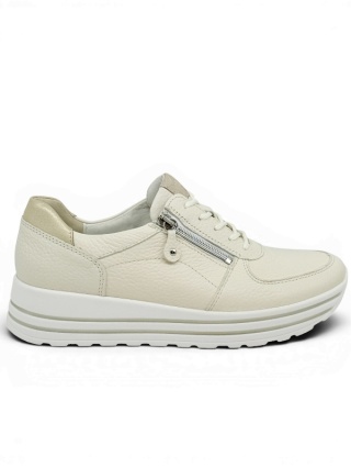 Buty damskie Waldlaufer 758009 207 698 H-Lana Hirsch beżowe, tęgość H średnia