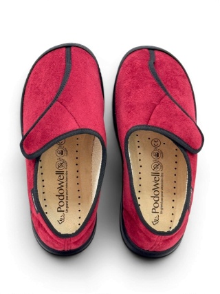 Buty profilaktyczne damskie Podowell Amiral Rouge, materiał tekstylny, tęgość M
