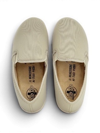 Buty ze stretchu na obolałe stopy BioUp P29 Microscopio Beige, tęgość K