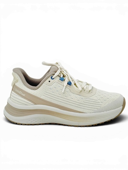 Damskie półbuty na tęgą stopę Orthofeet 87200 Dart Taupe Medium B, tęgość H-K