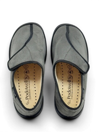 Podowell Amiral Gris Buty ortopedyczne damskie, elastyczne, tęgość M