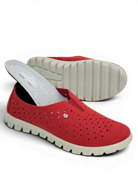 włoskie buty z materiału
