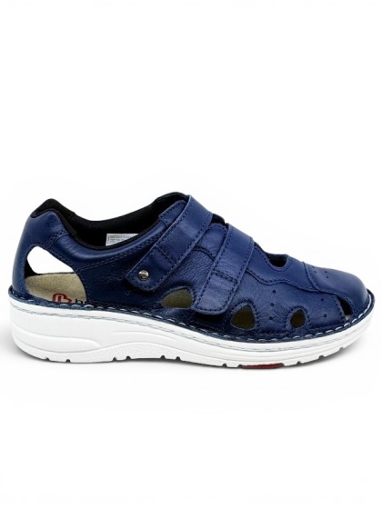 Berkemann sandały Larena 03100-556 alt royal blau, regulowana tęgość H