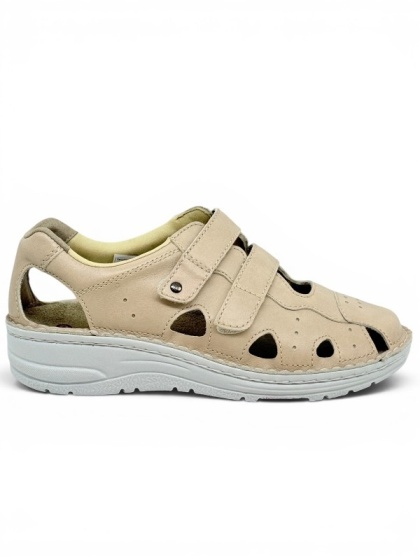 Berkemann sandały damskie Larena 03100-444 altbeige, zakres tęgości H-J-K