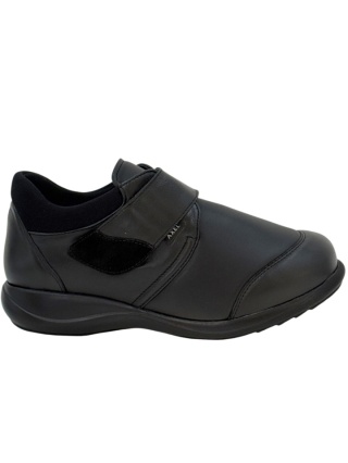 Buty Axel 1986 czarne, na opuchnięte stopy, tęgość K-M-N