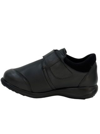 Buty Axel 1986 czarne, na opuchnięte stopy, tęgość K-M-N