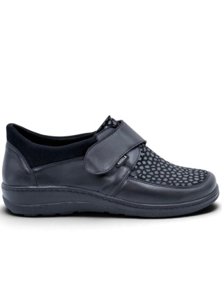 Buty Kosela 3046 czarne na szerokie stopy, tęgość H-K
