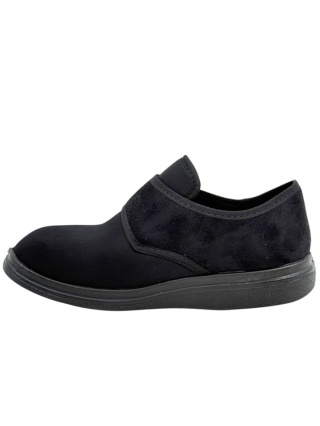 Buty damskie Dr Orto 036D006 (strecz) czarne, haluksy, stopa cukrzycowa, tęgość J-K