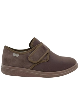 Buty dla cukrzyka męskie Dr Orto 036M008 brązowy (strecz), regulowana tęgość J-K