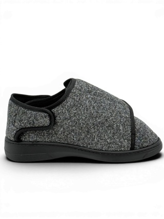 Buty na opuchnięte stopy Podowell Xavier szare, tęgość W+, obrzęki limfatyczne