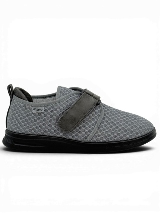 Buty ortopedyczne damskie Dr Orto 506D002 szare, tęgość K