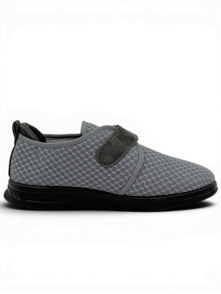 Buty ortopedyczne damskie Dr Orto 506D002 szare, tęgość K
