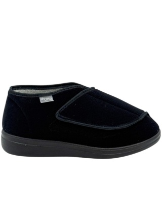 Buty ortopedyczne męskie Dr Orto 071M001 czarne, szerokie, duża tęgość K