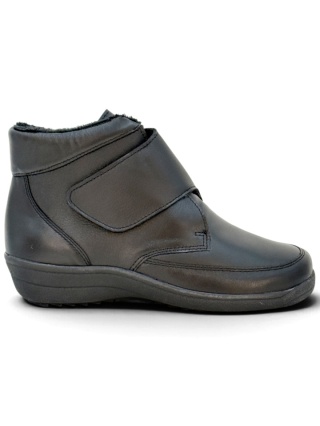 Comfortabel 990223-01 czarne buty na szersze stopy, jesienno-zimowe, tęgość J