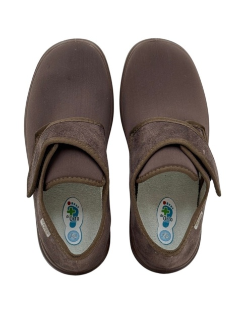 buty na haluksy brązowe