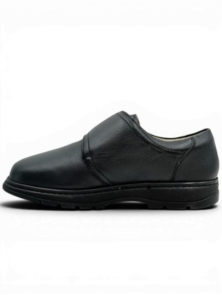 Męskie buty zdrowotne Solidus Therapo Herre 85003-00090 czarne, b.duża tęgość N