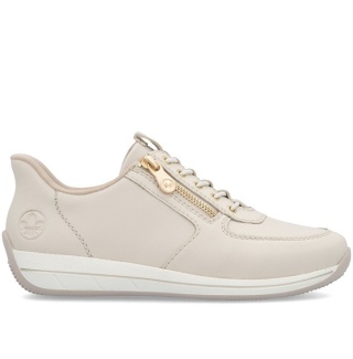 N1156-60 Buty Rieker damskie, Slip-On, tęgość G-H, stopa średniej budowy