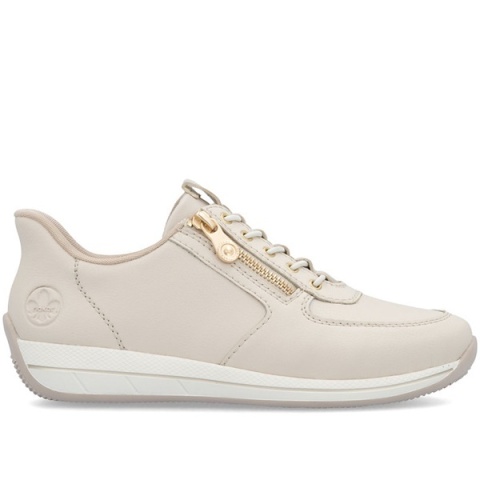 beżowe sneakersy riekers