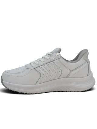 Orthofeet buty damskie 80081W Roam Wide D, białe Obuwie ortopedyczne, tęgość K