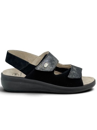 Sandały Scholla damskie Antonia MF00924-1004 black, tęgość G-H