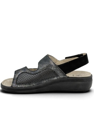 Sandały Scholla damskie Antonia MF00924-1004 black, tęgość G-H