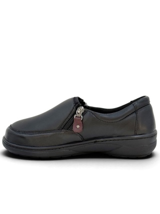 Szerokie buty damskie Kosela Axel 1734 czarne, na puchnące stopy, tęgość M