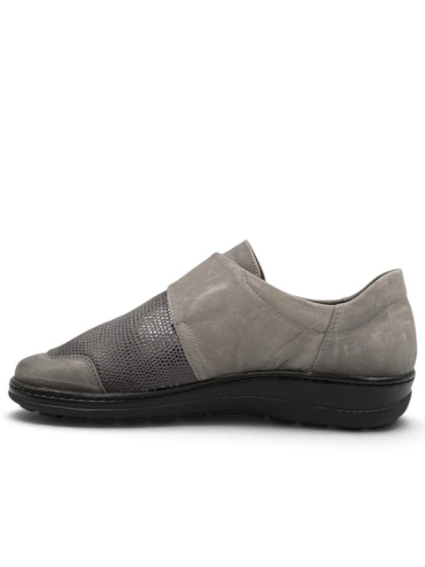 Axel 1705 popielate buty na haluksy, regulowana tęgość H-K